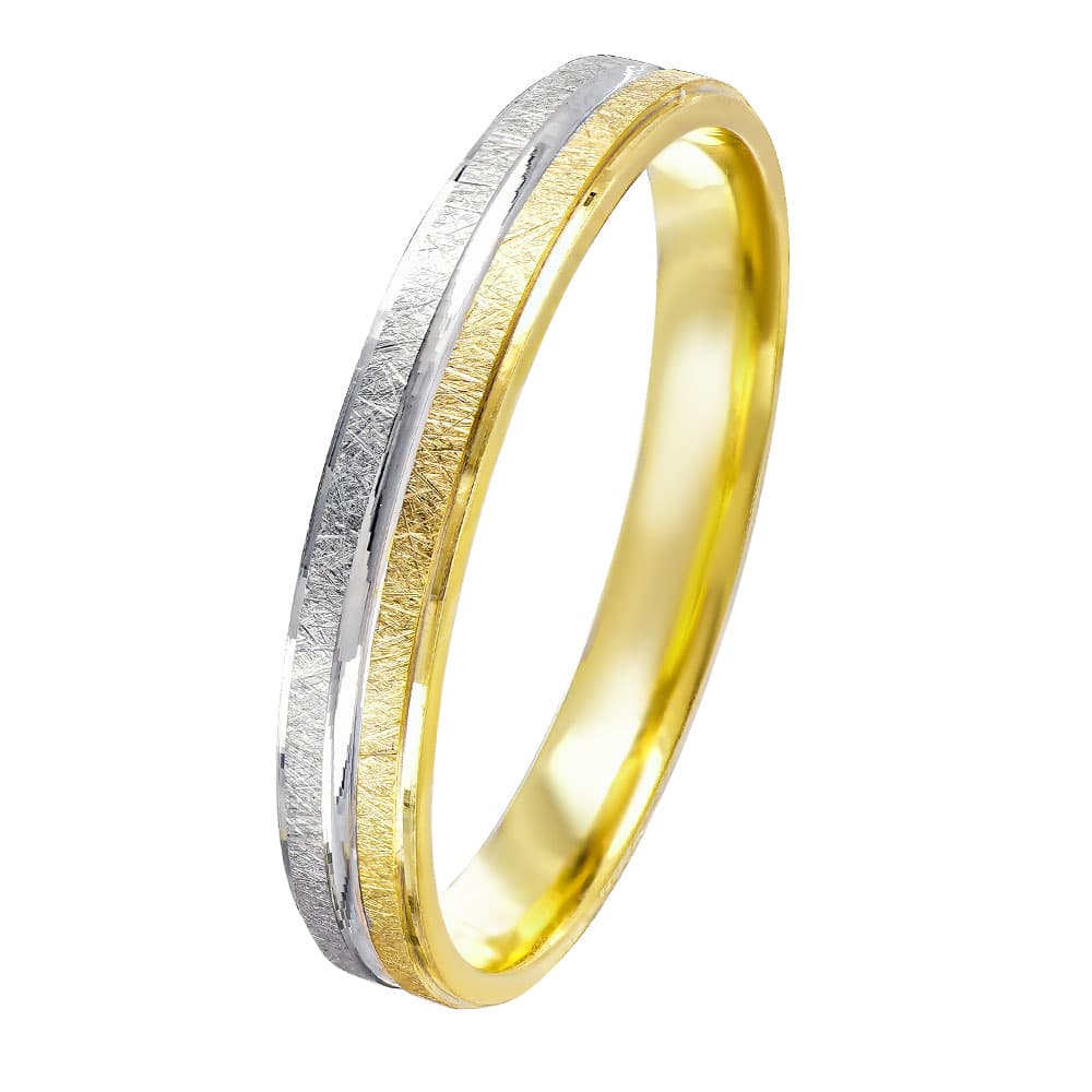 Women's Wedding Bands Gofas Gold