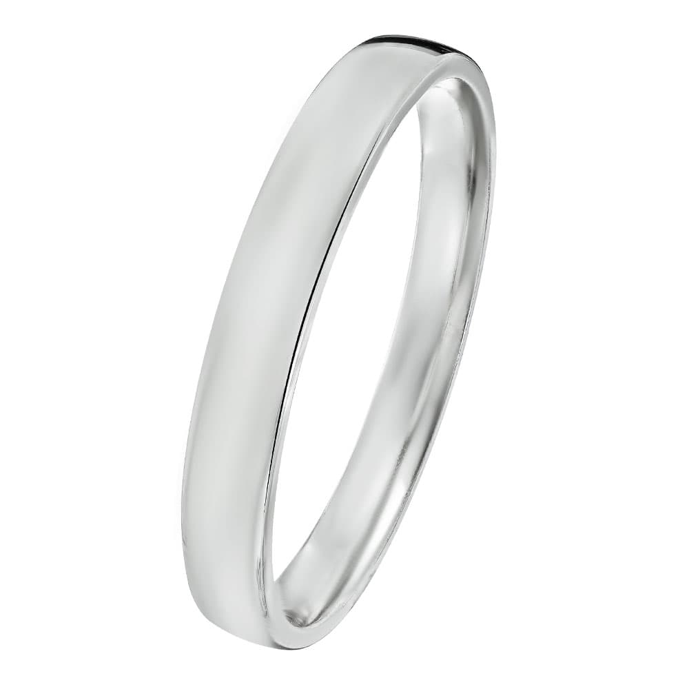 Women's Wedding Bands Gofas Silver