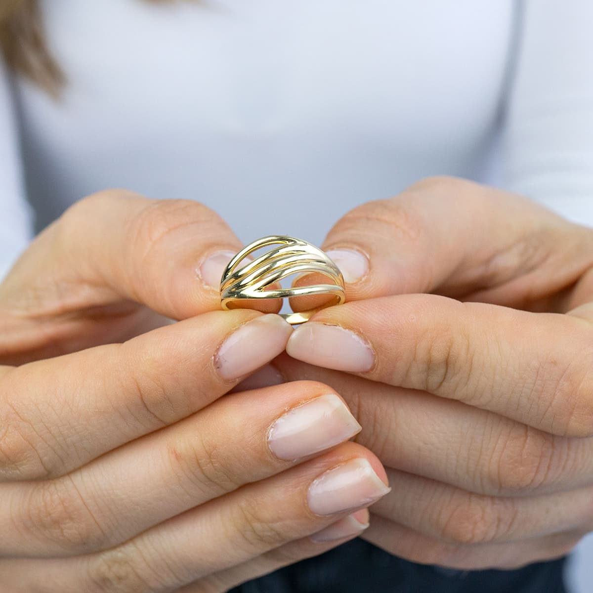 Women's Rings Gofas Gold