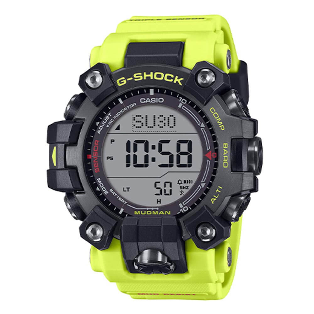 CASIO G-SHOCK G-Squad Chronograph Light Green Biosourced Strap GBD-H2000-1A9ER