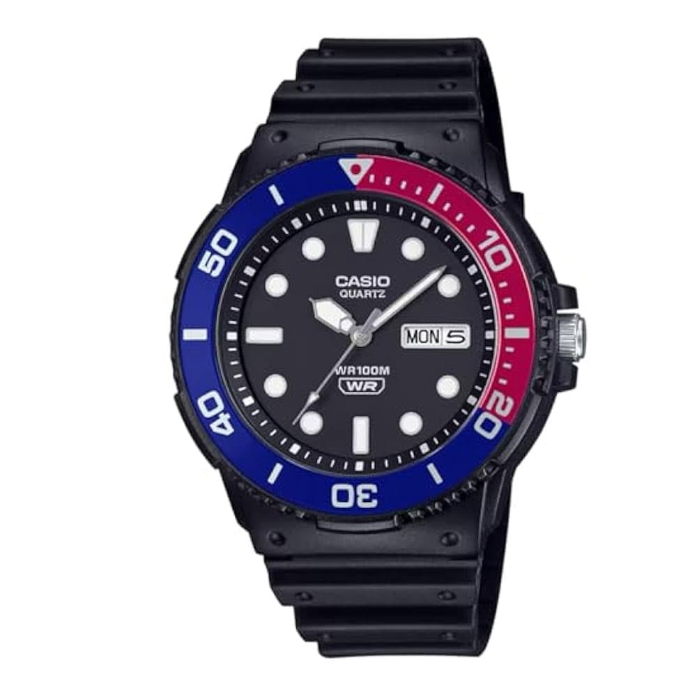CASIO Collection Standard Black Rubber Strap MRW-230H-1E2VEF