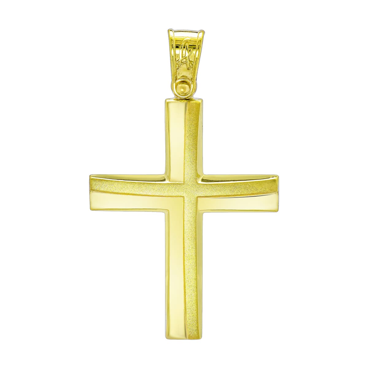 Boys' Baptism Crosses Gofas Gold