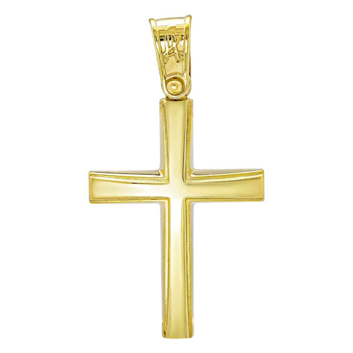 Boys' Baptism Crosses Gofas Gold