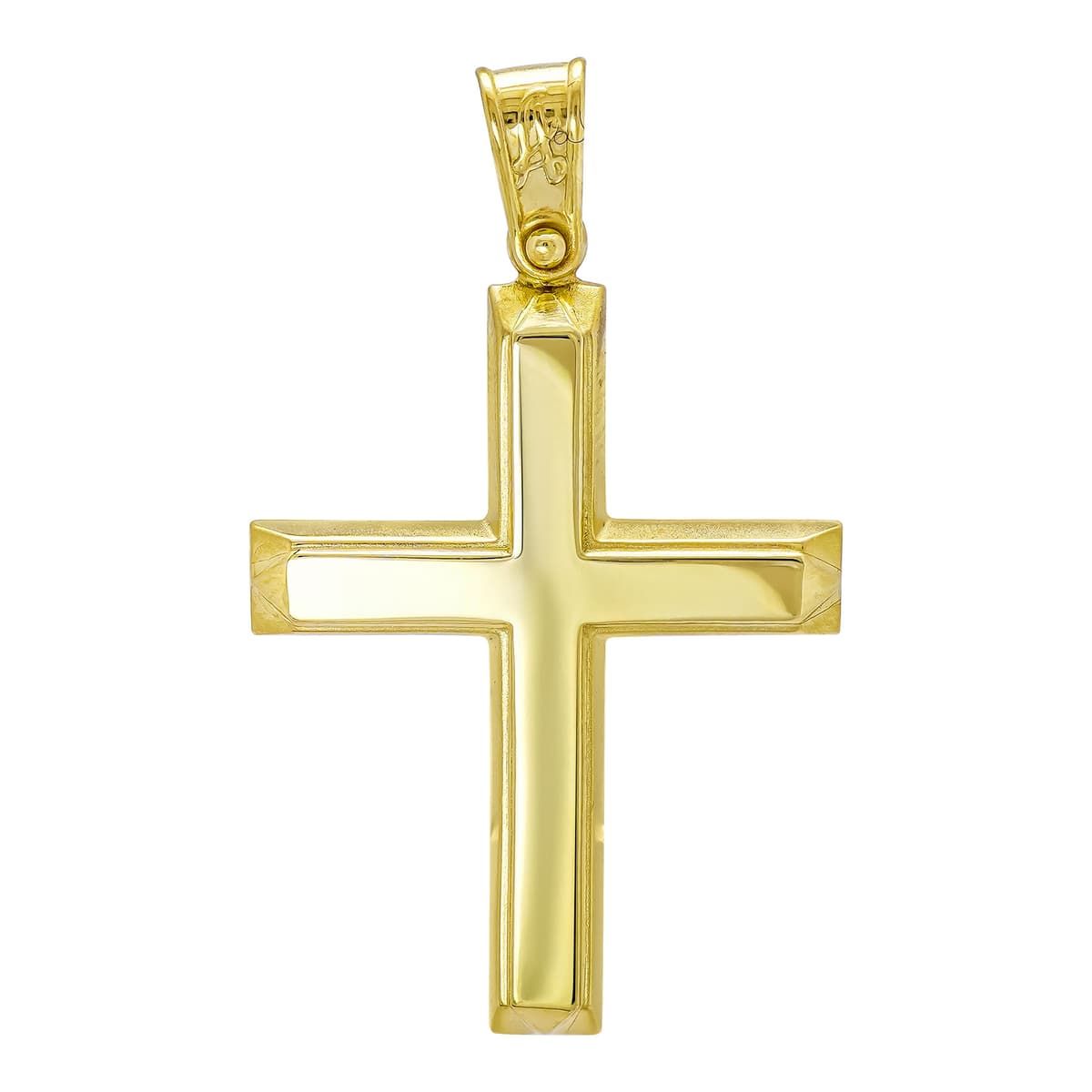 Boys' Baptism Crosses Gofas Gold