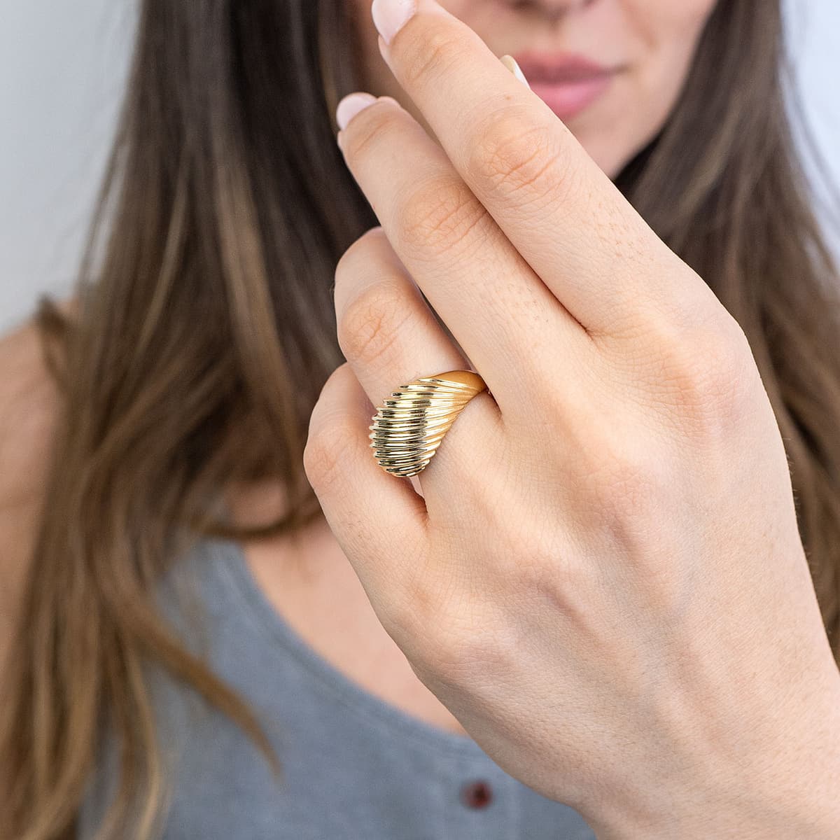 Women's Rings Gofas Gold