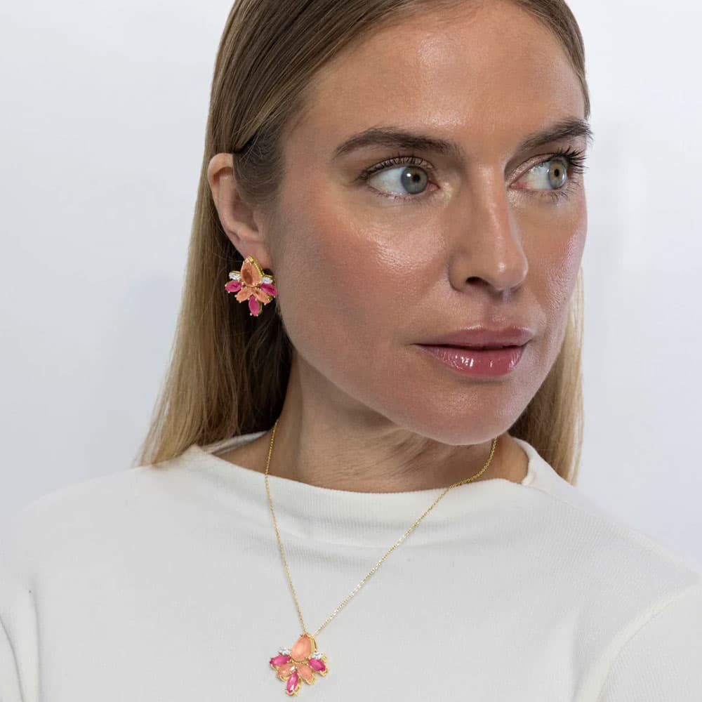 Women's Necklaces LUXENTER Silver