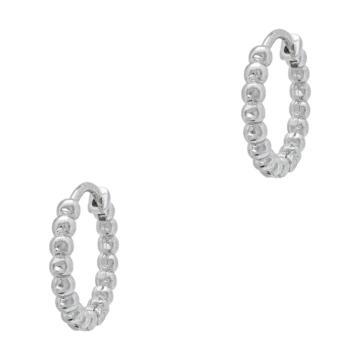 Women's Hoop Earrings Gofas Silver