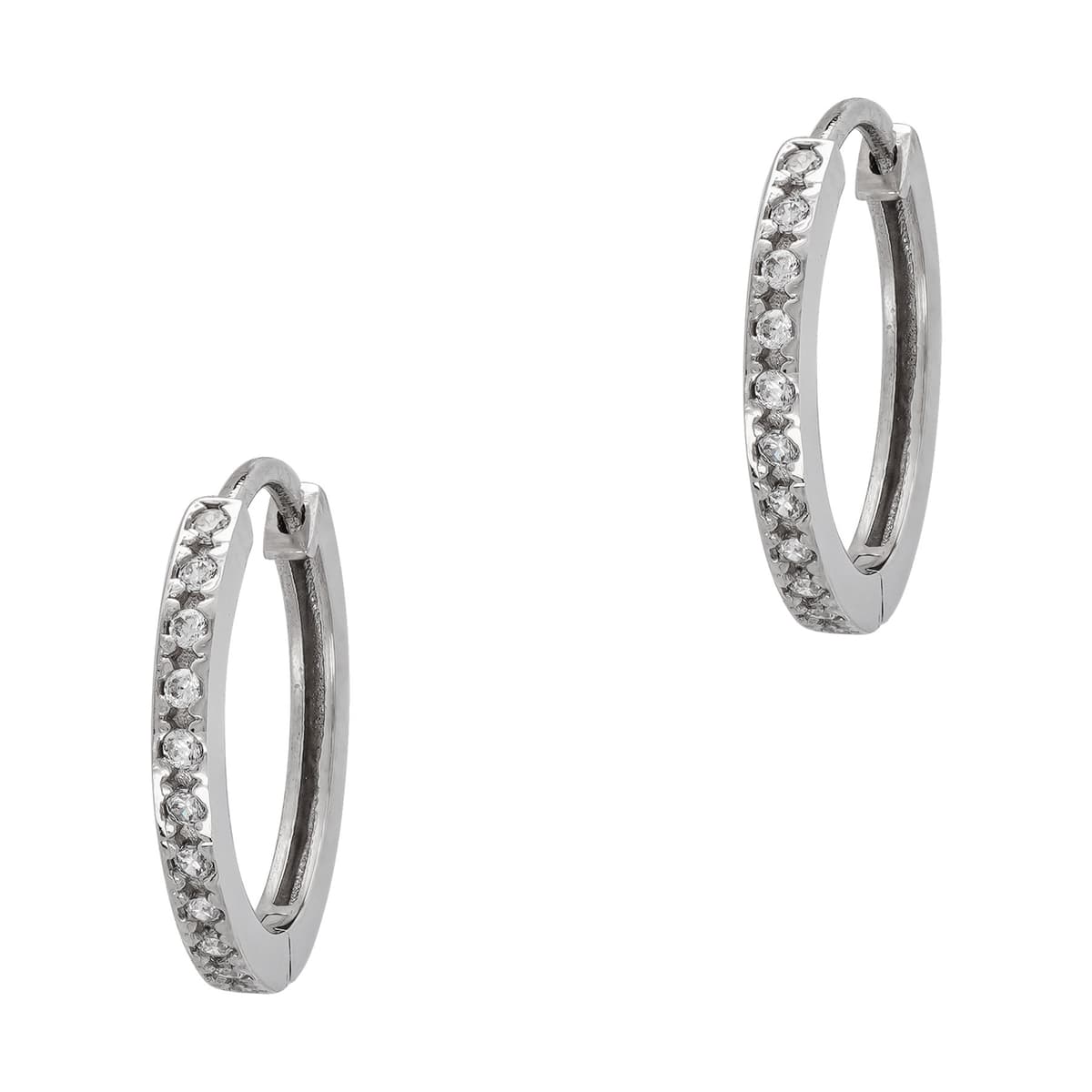 Women's Hoop Earrings Gofas Silver