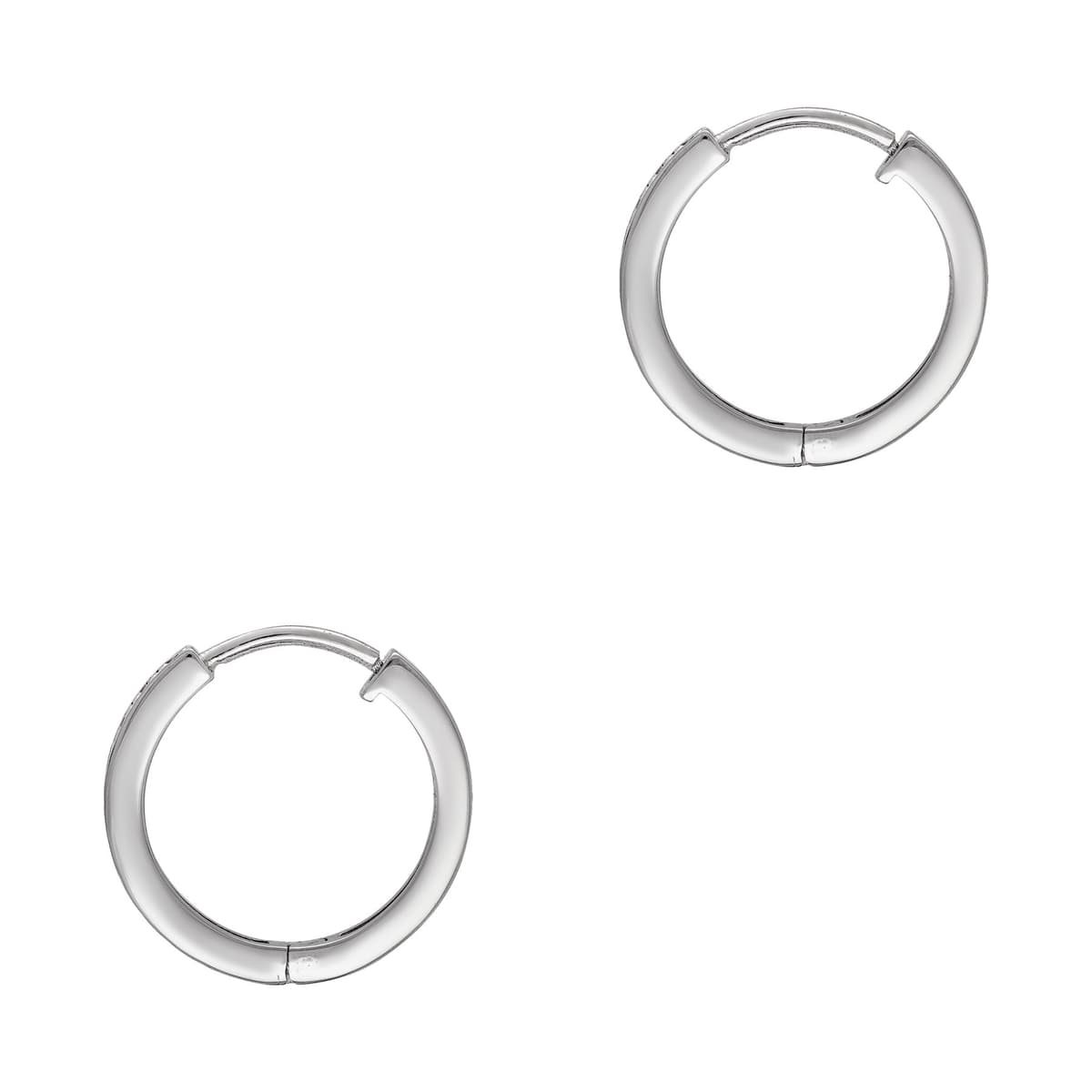 Women's Hoop Earrings Gofas Silver