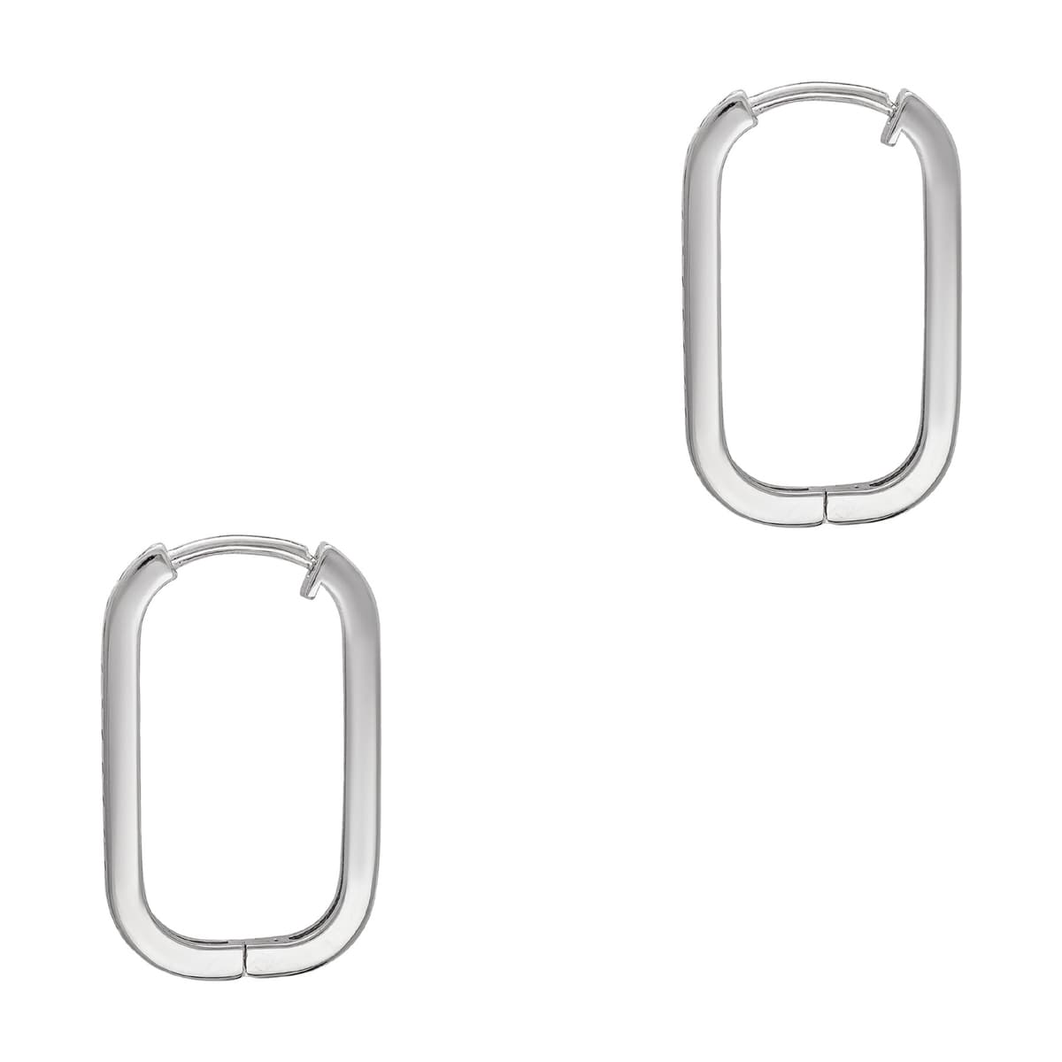 Women's Hoop Earrings Gofas Silver