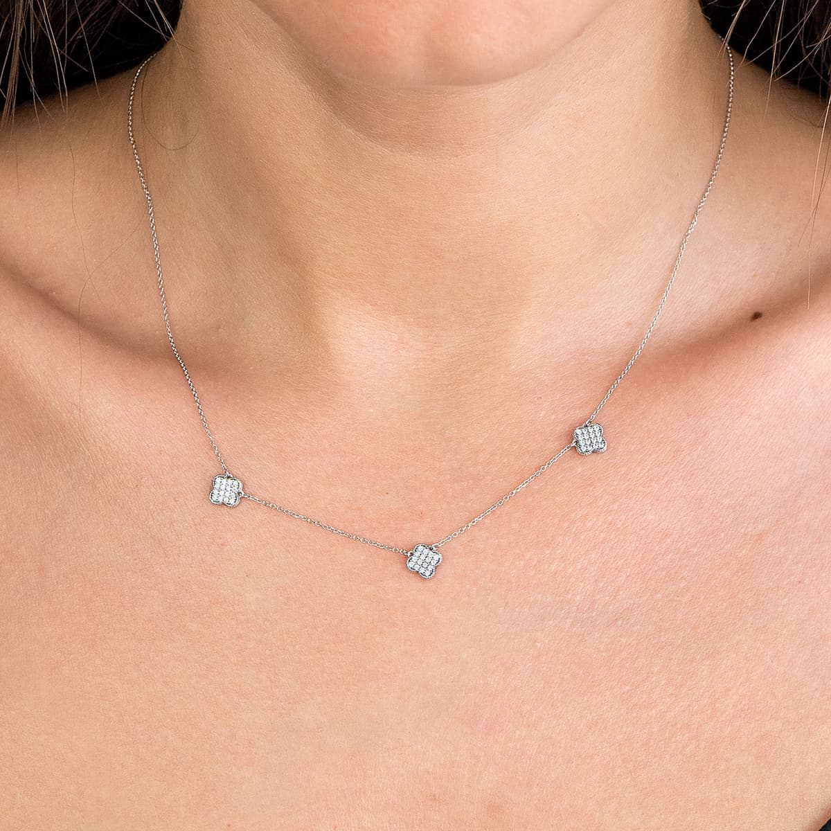 Women's Necklaces Gofas Silver