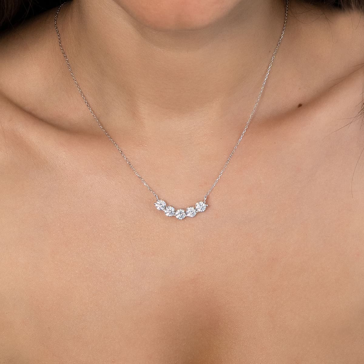 Women's Necklaces Gofas Silver