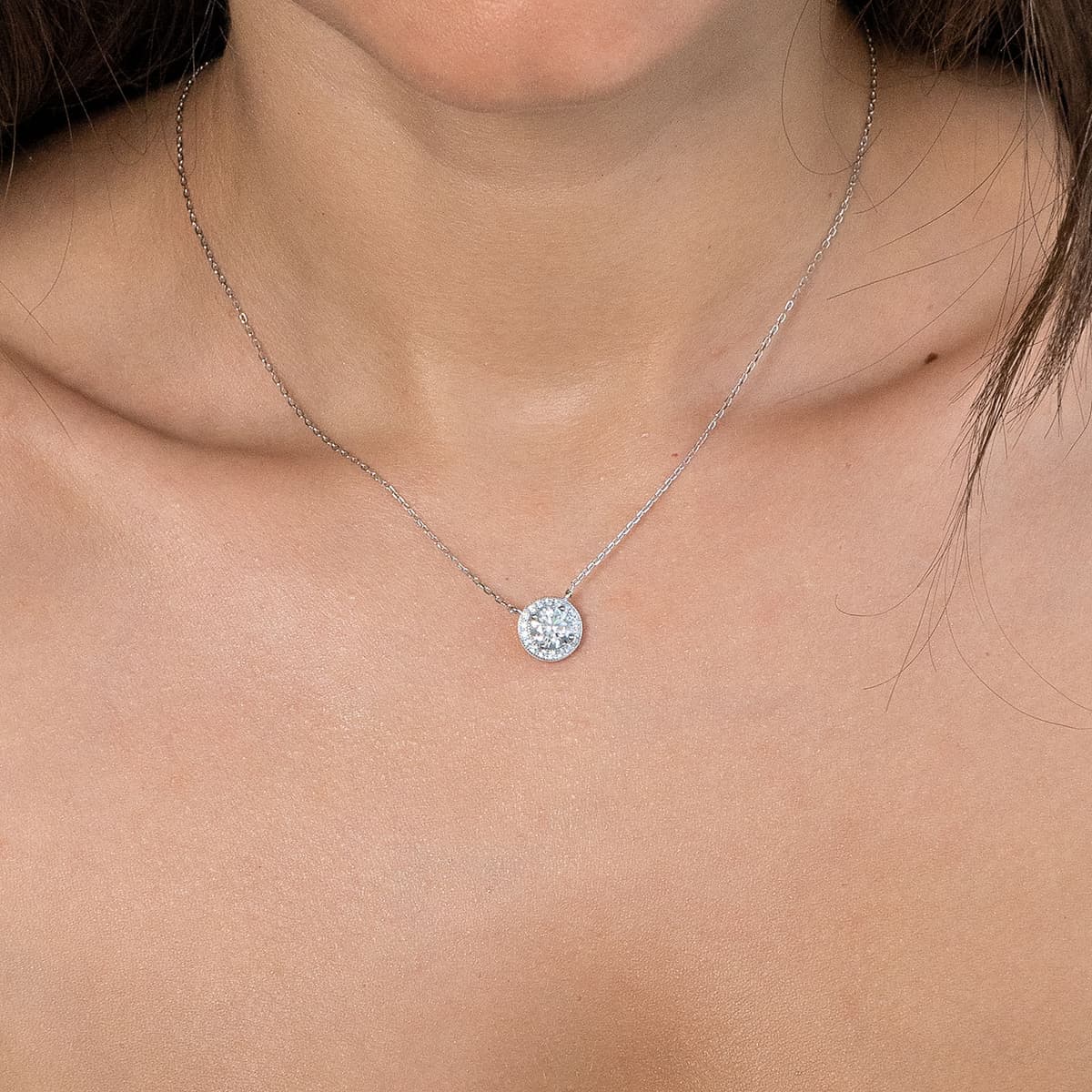 Women's Necklaces Gofas Silver