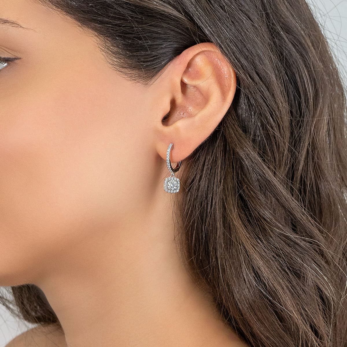 Women's Earrings Gofas Silver