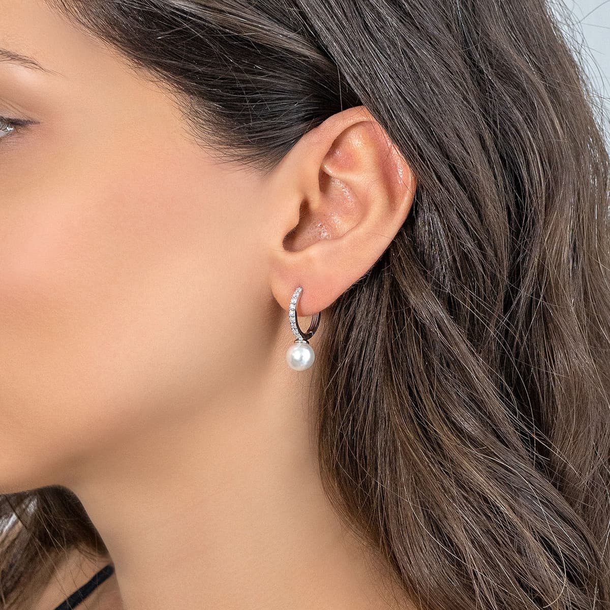 Women's Earrings Gofas Silver