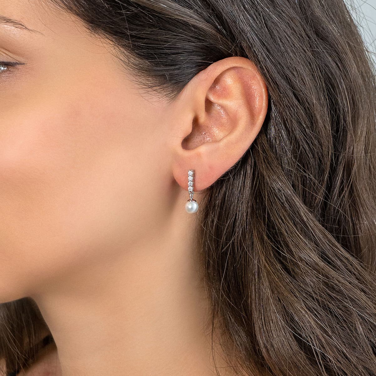 Women's Earrings Gofas Silver