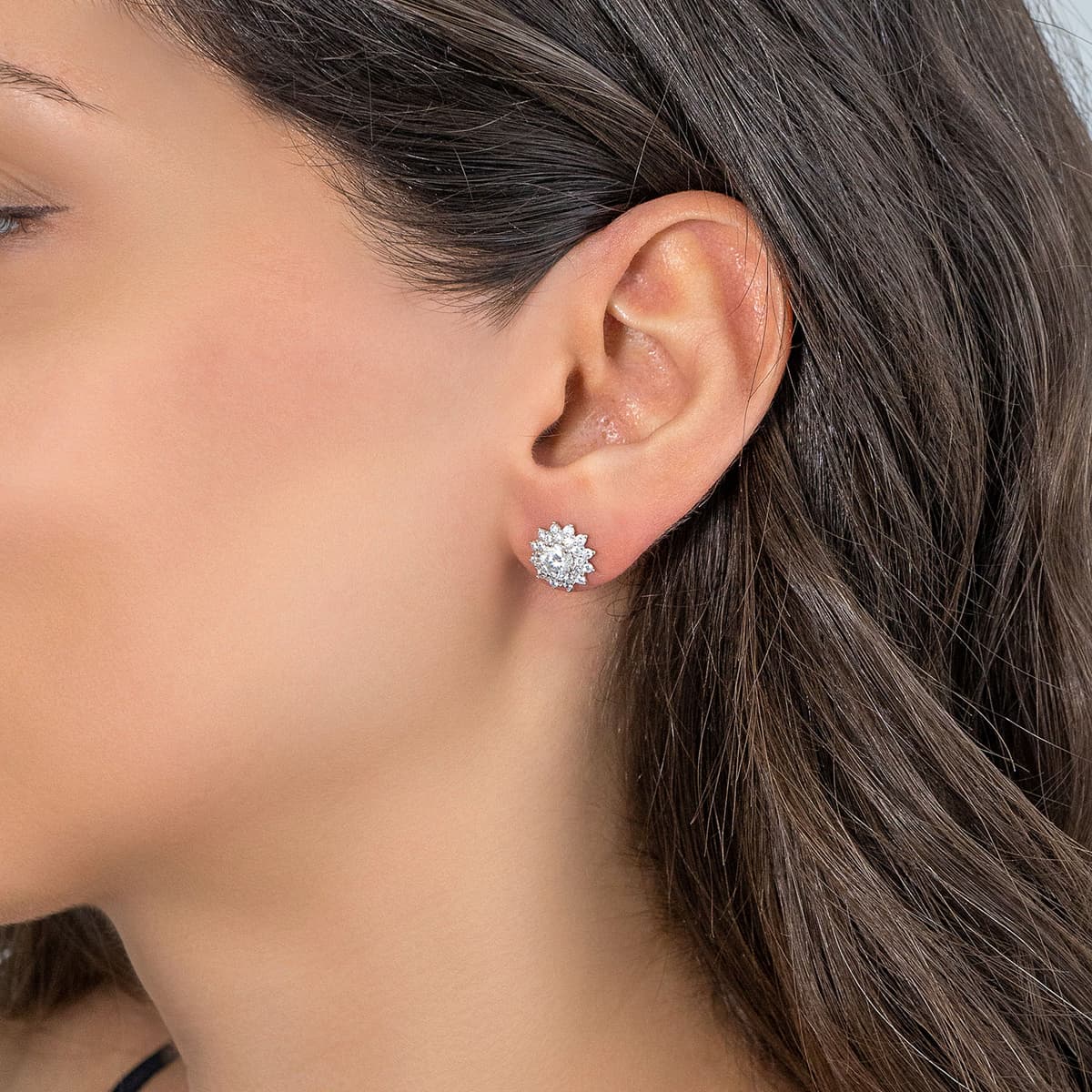 Women's Earrings Gofas Silver