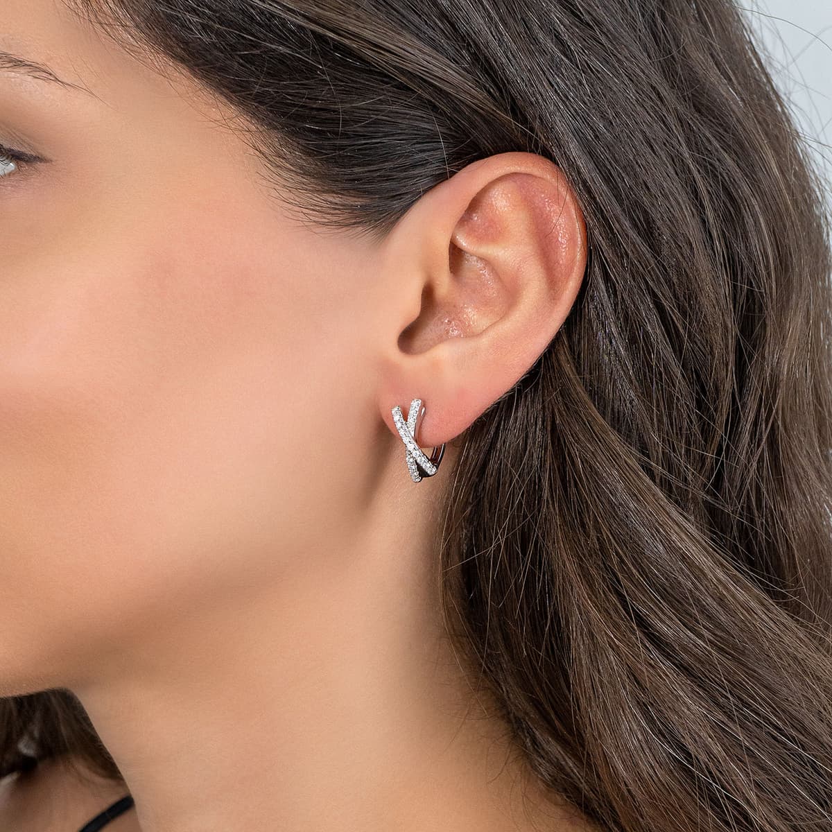 Women's Earrings Gofas Silver