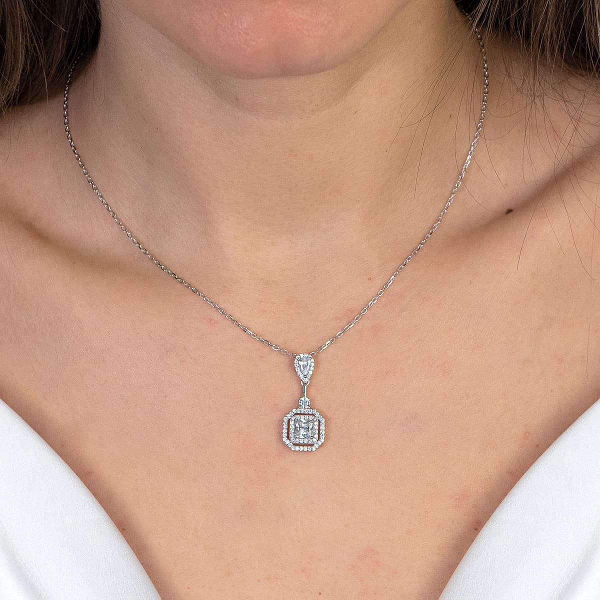 Women's Necklaces Gofas Silver