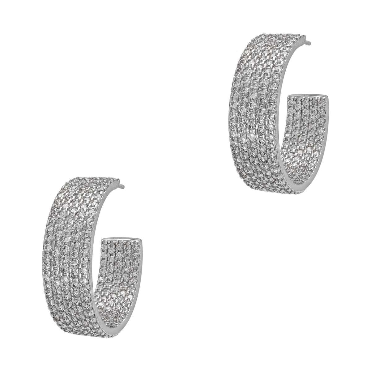 Σκουλαρίκια Κρίκοι απο Ασήμι SK3648