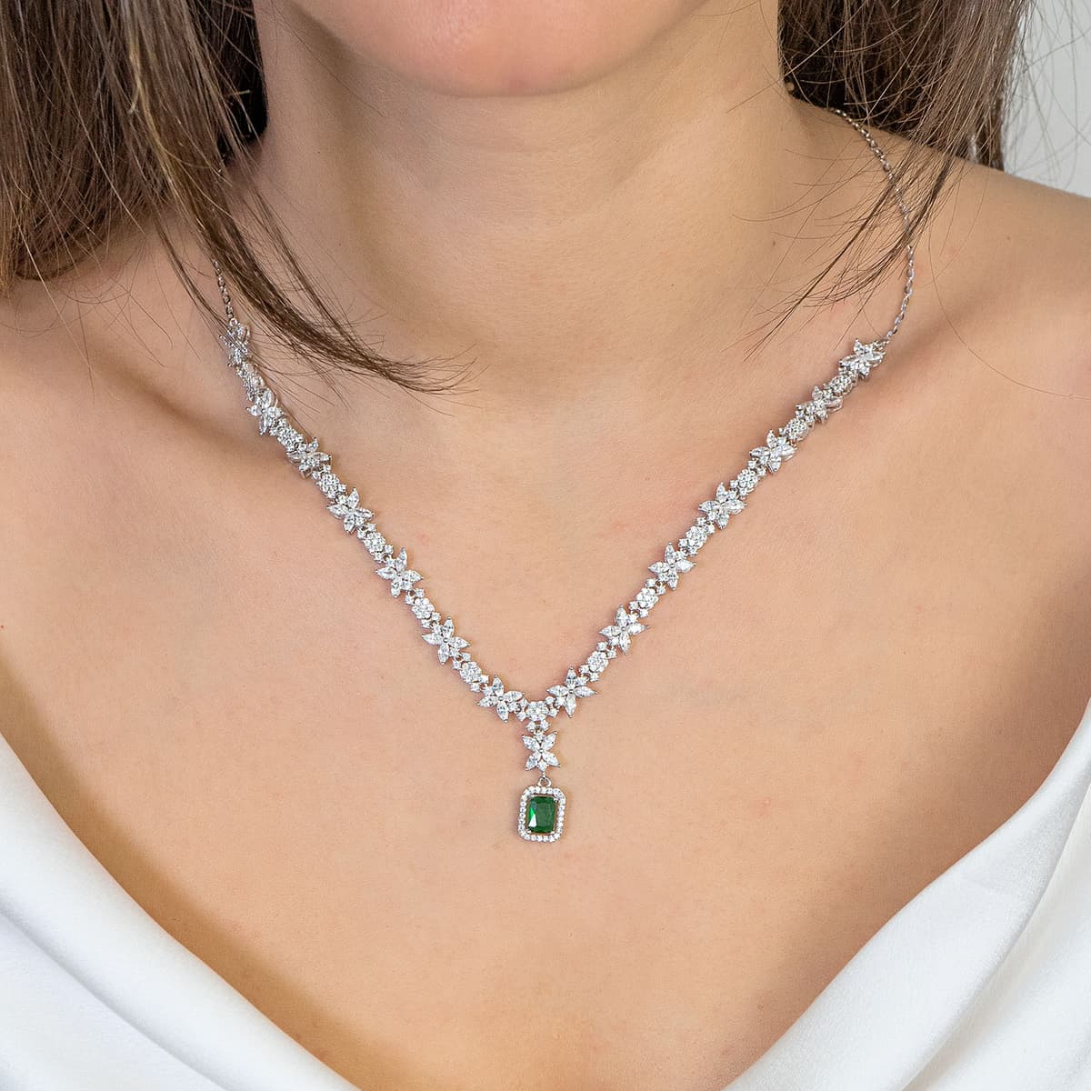 Women's Necklaces Gofas Silver