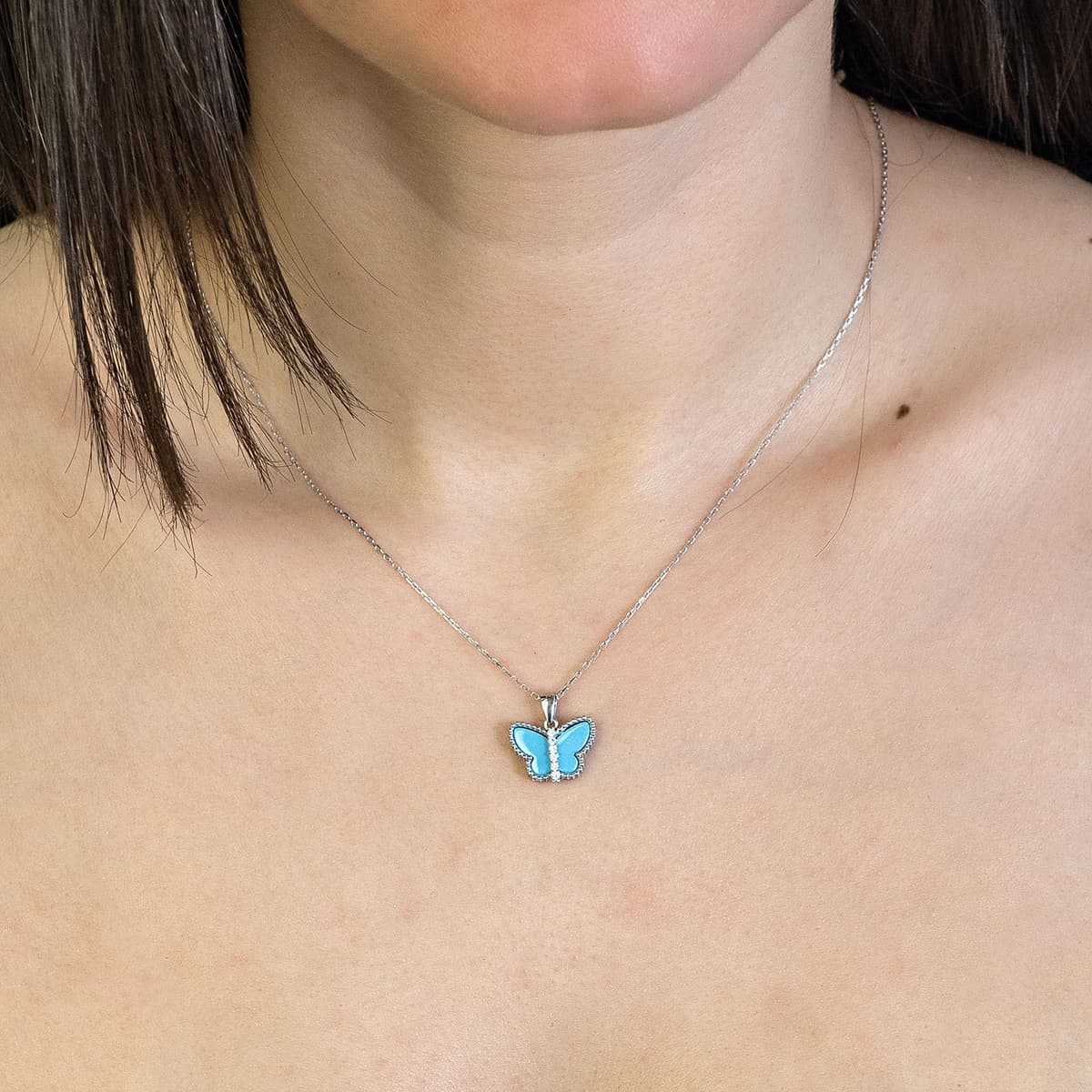 Women's Necklaces Gofas Silver