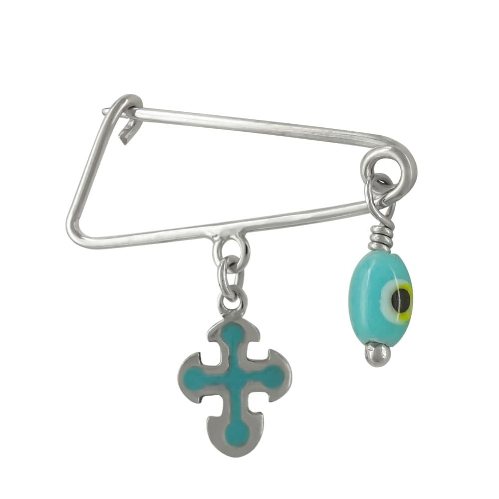 Boys' Safety Pins Gofas Silver