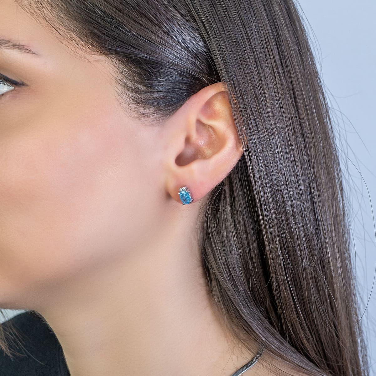 Women's Earrings Gofas Silver