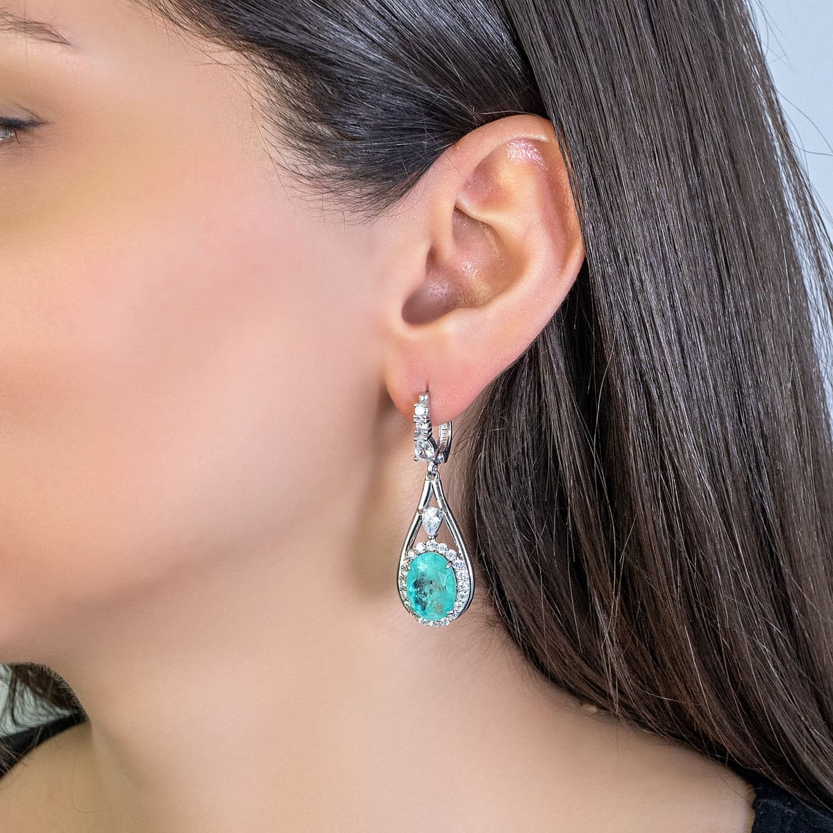 Women's Earrings Gofas Silver