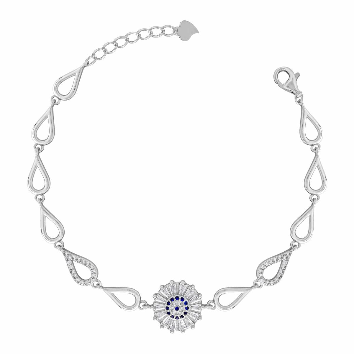 Βραχιόλι με Ματάκι απο Ασήμι VR1964