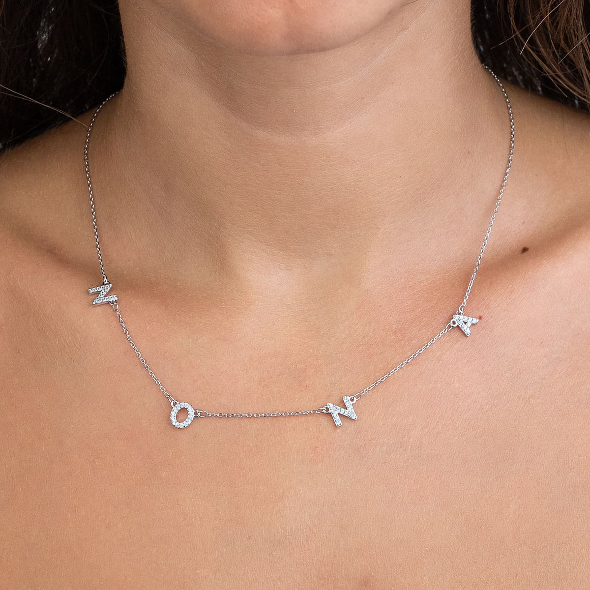 Women's Necklaces Gofas Silver