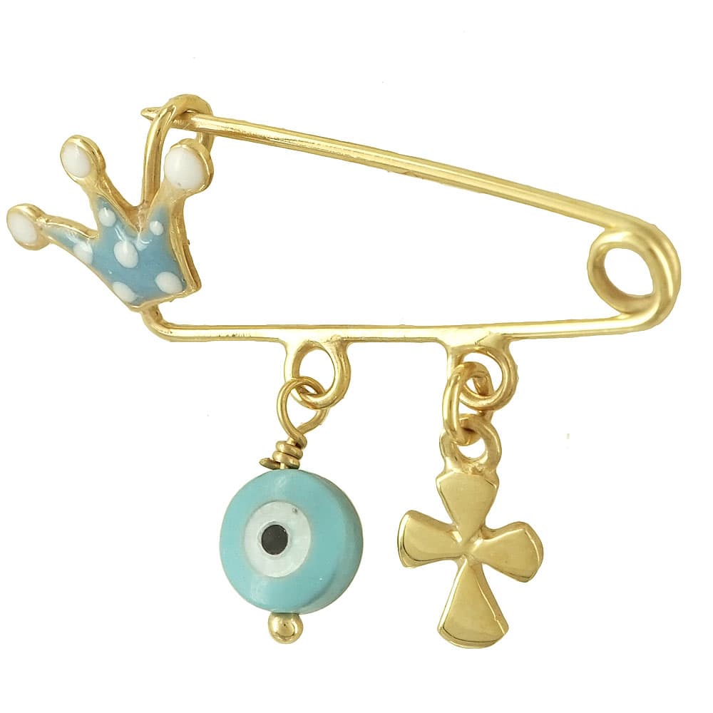 Boys' Safety Pins Gofas Silver