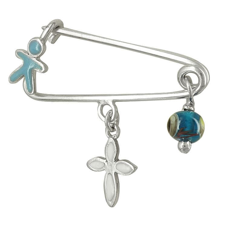 Boys' Safety Pins Gofas Silver