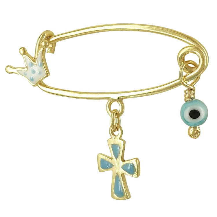 Boys' Safety Pins Gofas Silver