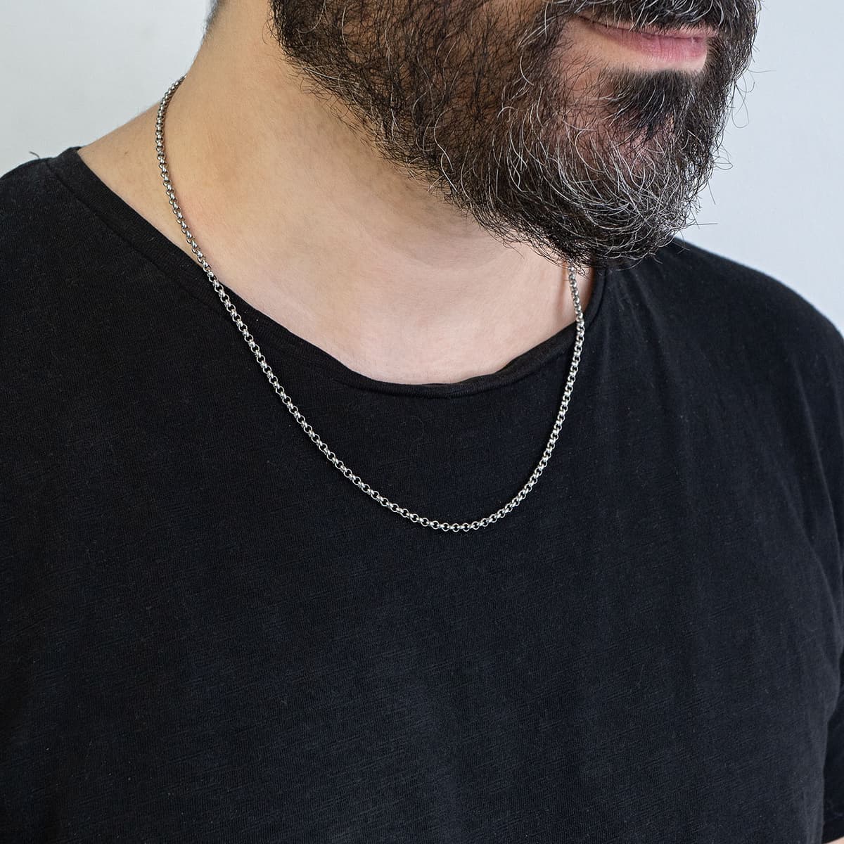 Men's Necklaces Gofas Silver