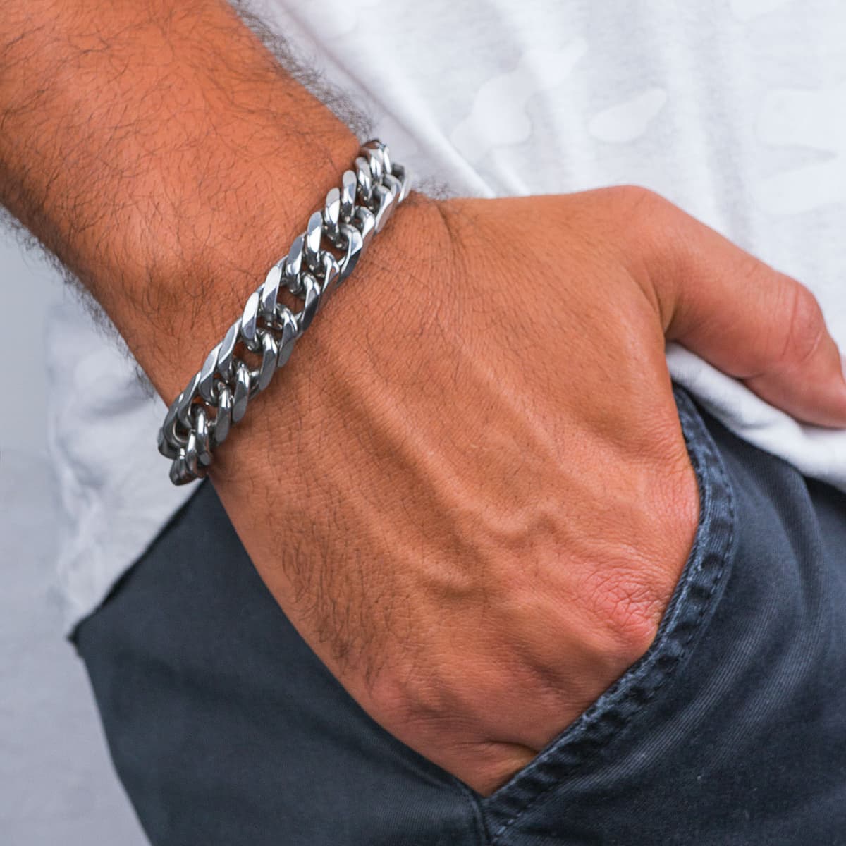 Men's Bracelets Gofas Silver