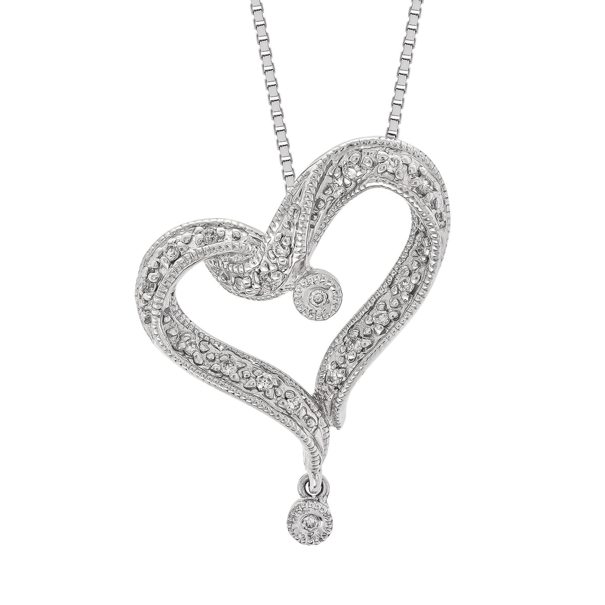 Women's Necklaces Diamond Group Silver
