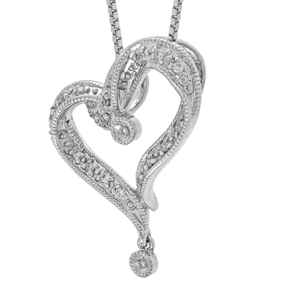 Women's Necklaces Diamond Group Silver