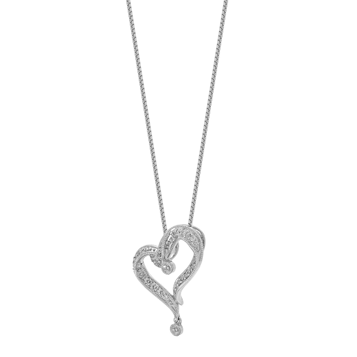 Women's Necklaces Diamond Group Silver