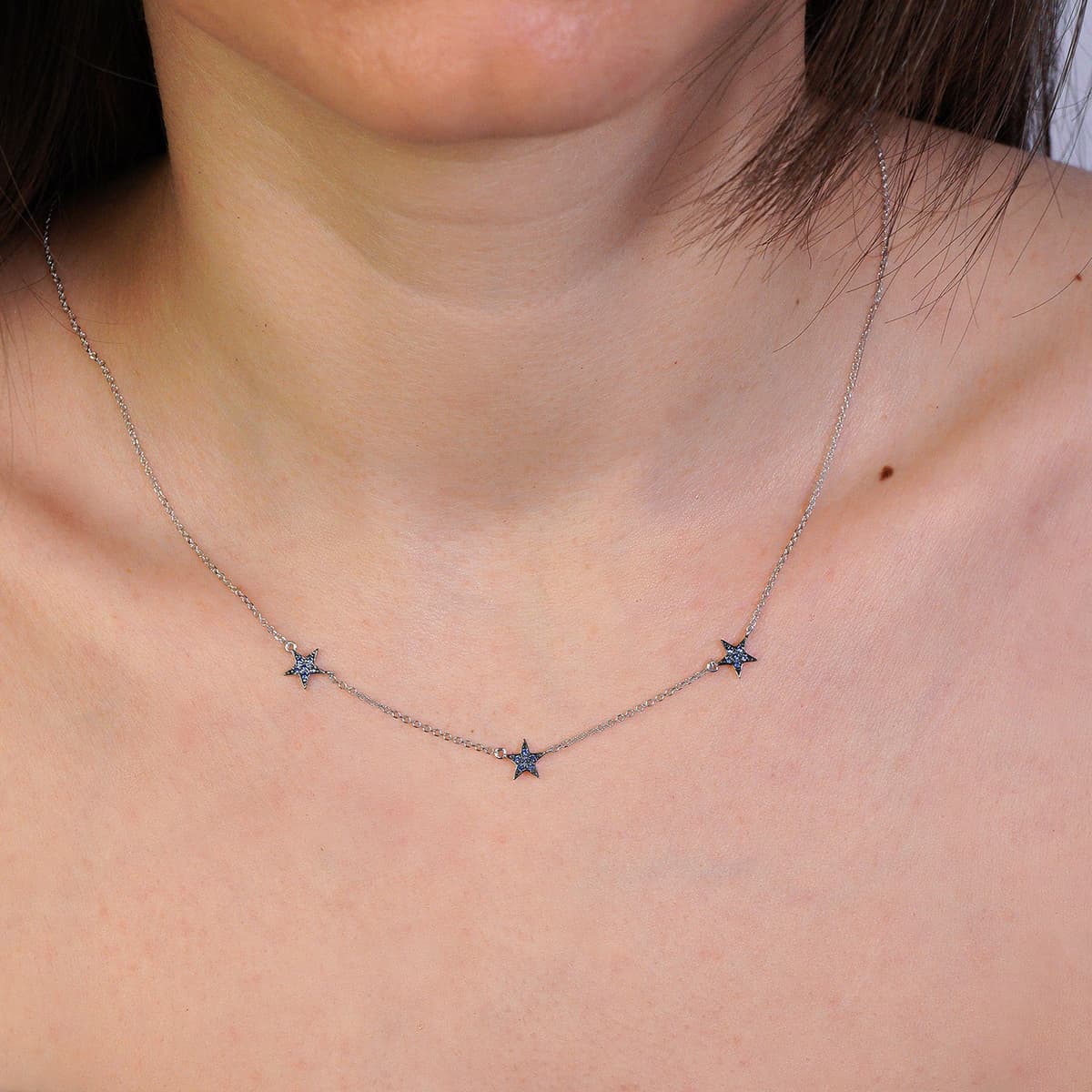Women's Necklaces Gofas Silver