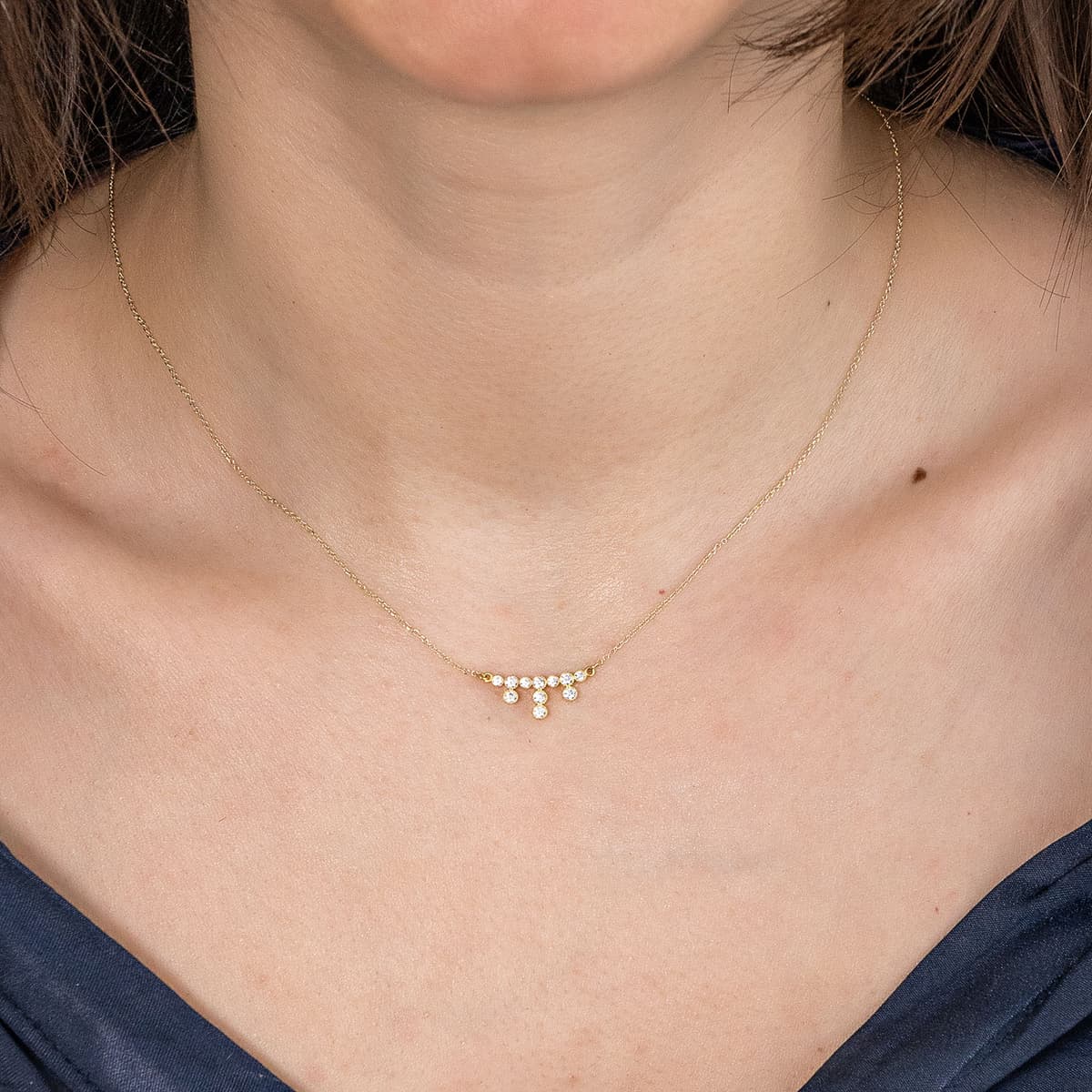 Women's Necklaces Gofas Silver