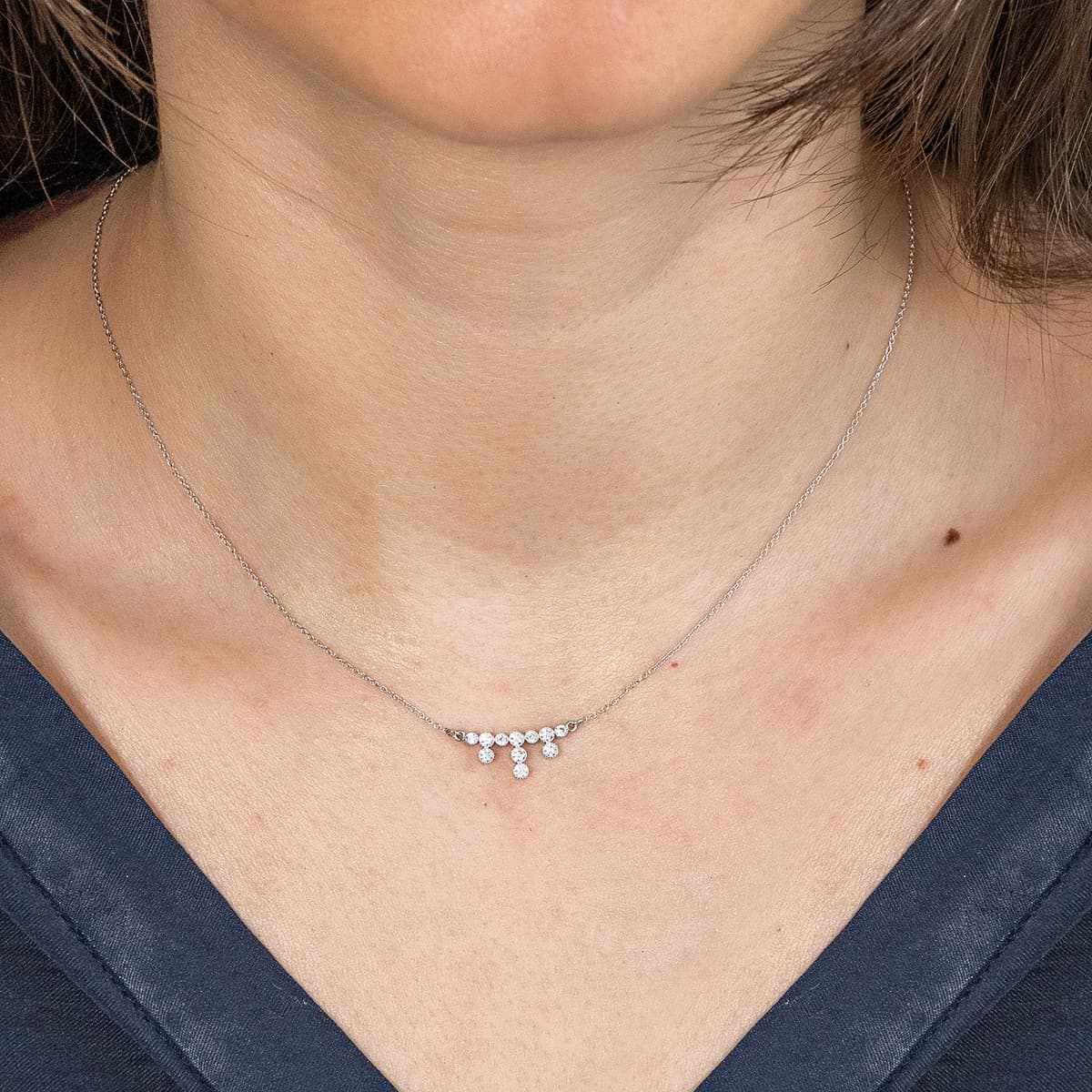 Women's Necklaces Gofas Silver