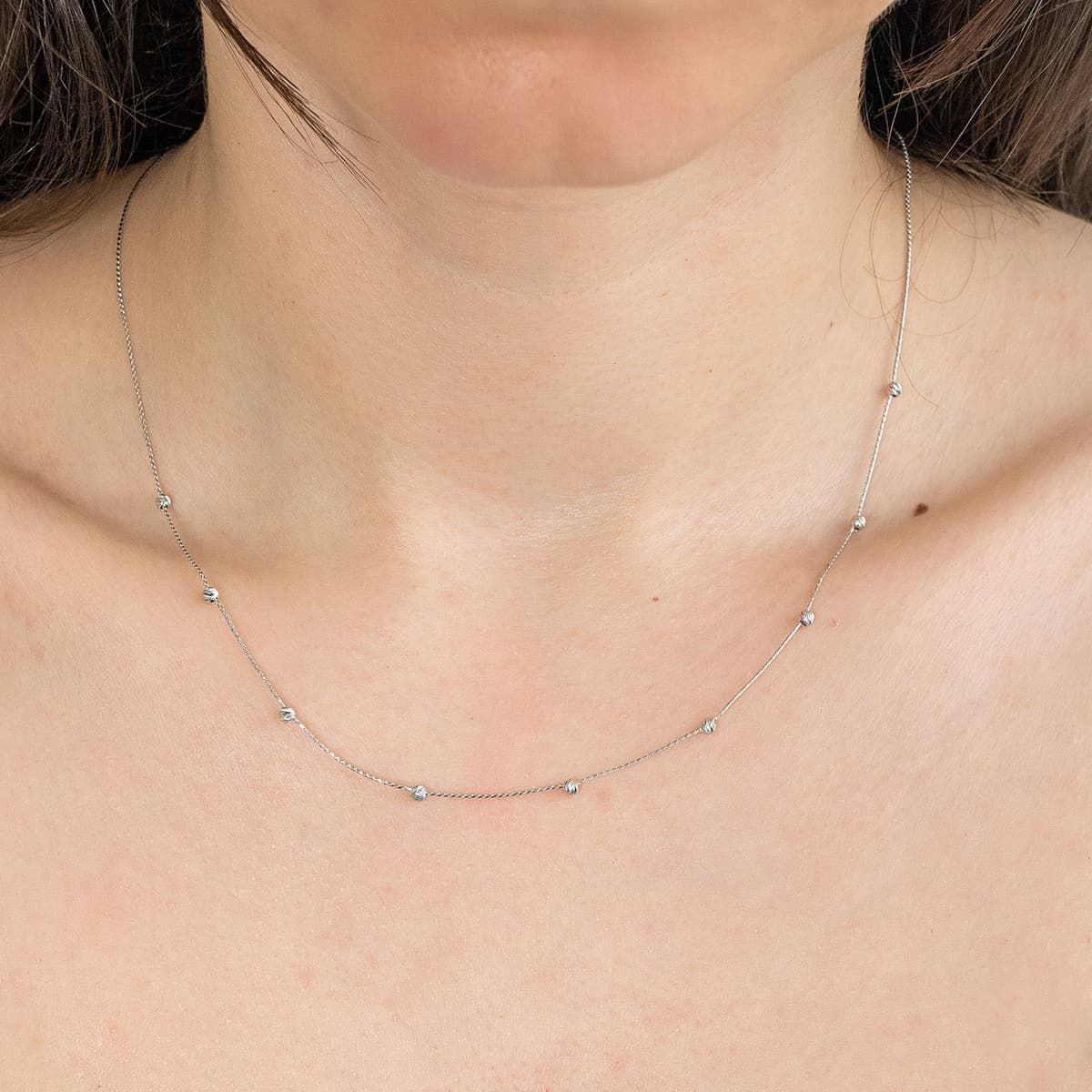 Women's Necklaces Gofas Silver