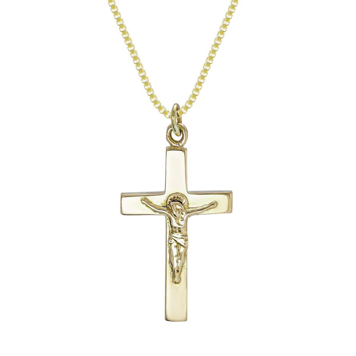 Boys' Baptism Crosses Gofas Gold