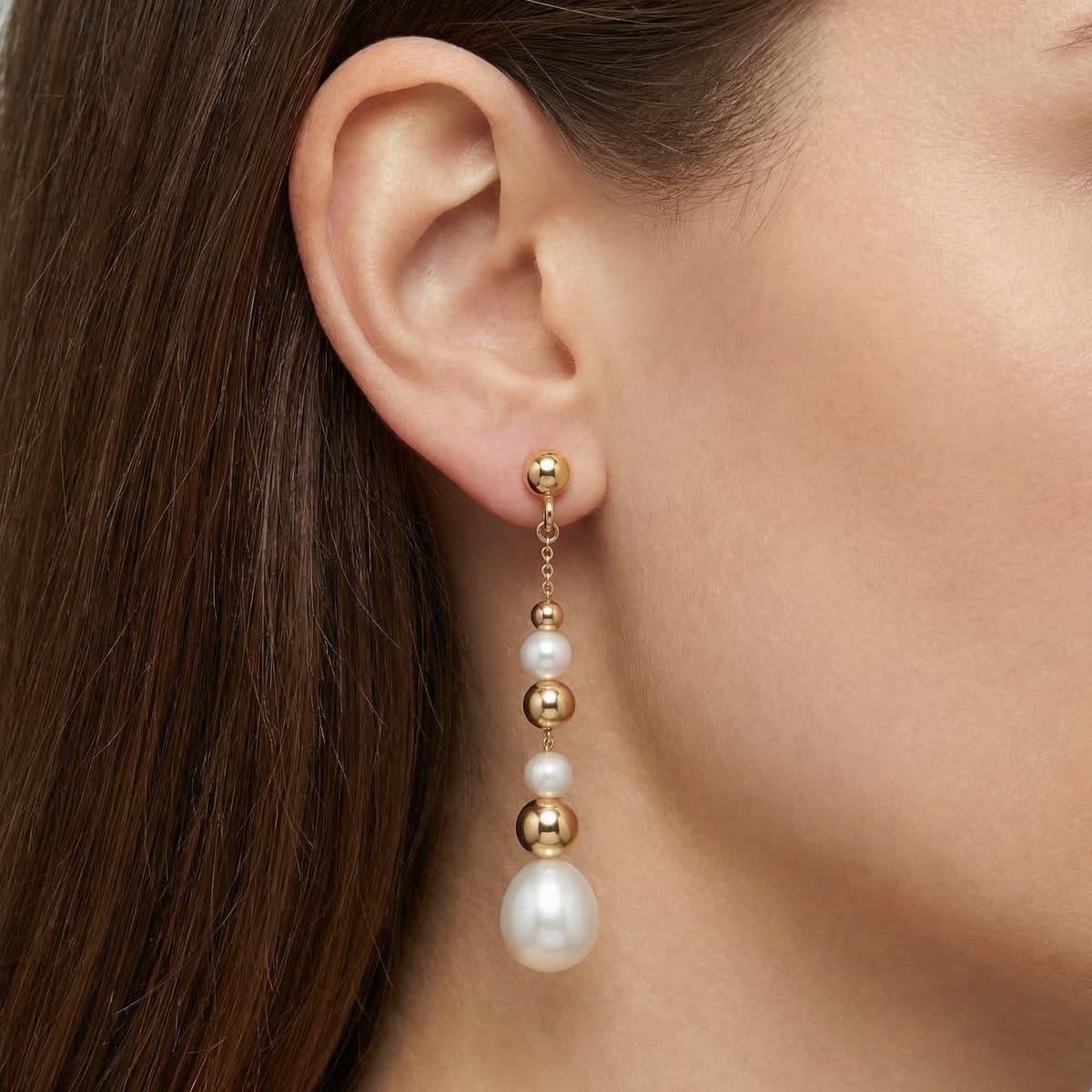 Women's Earrings Gofas Gold