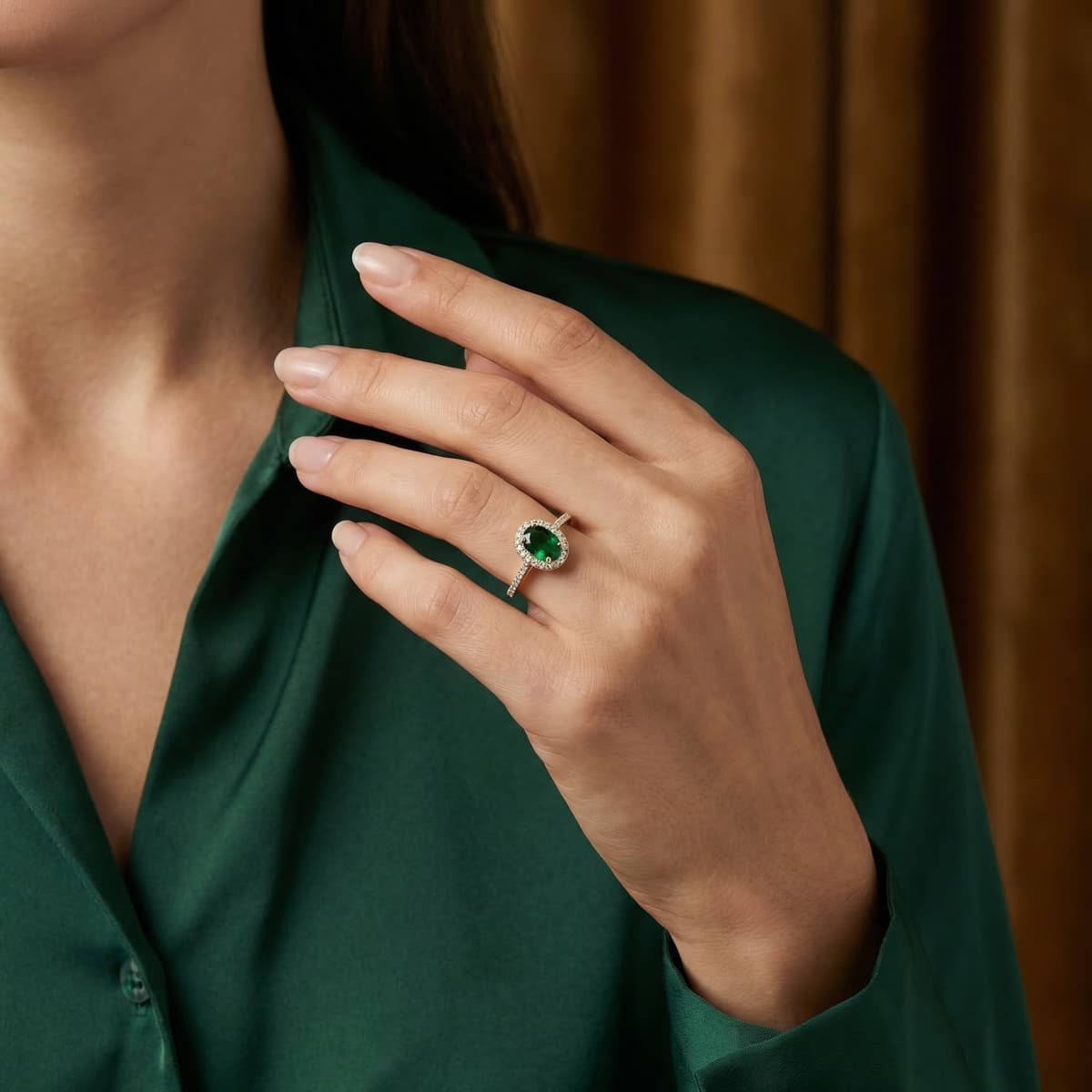 Κίτρινο Χρυσό Μονόπετρο Δαχτυλίδι Κ14 DX259