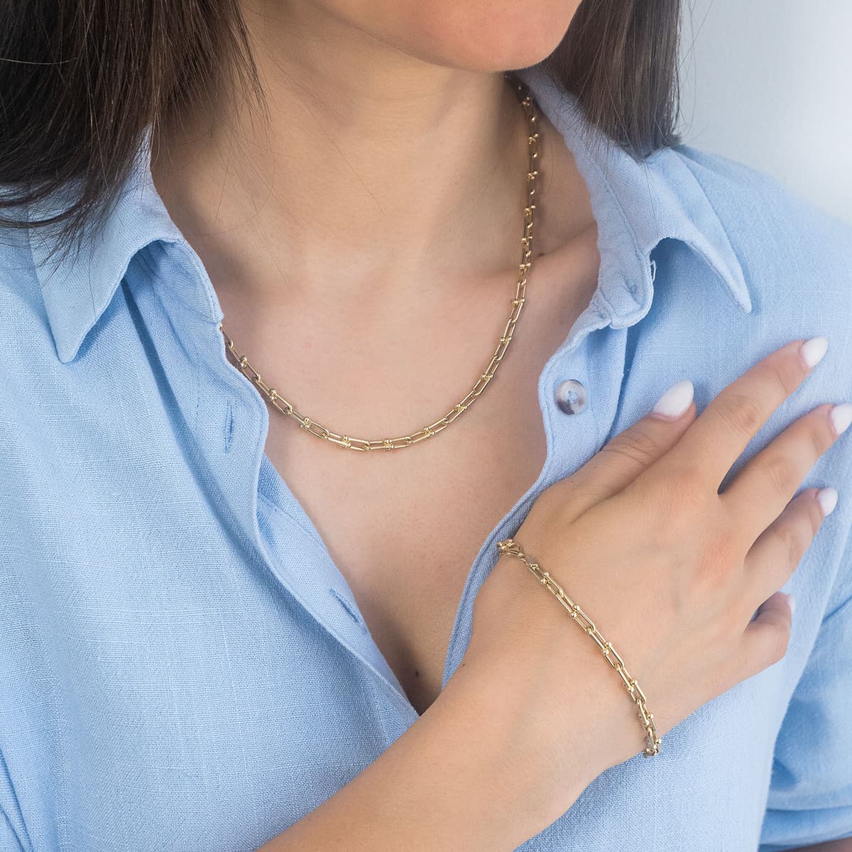 Women's Necklaces Gofas Gold