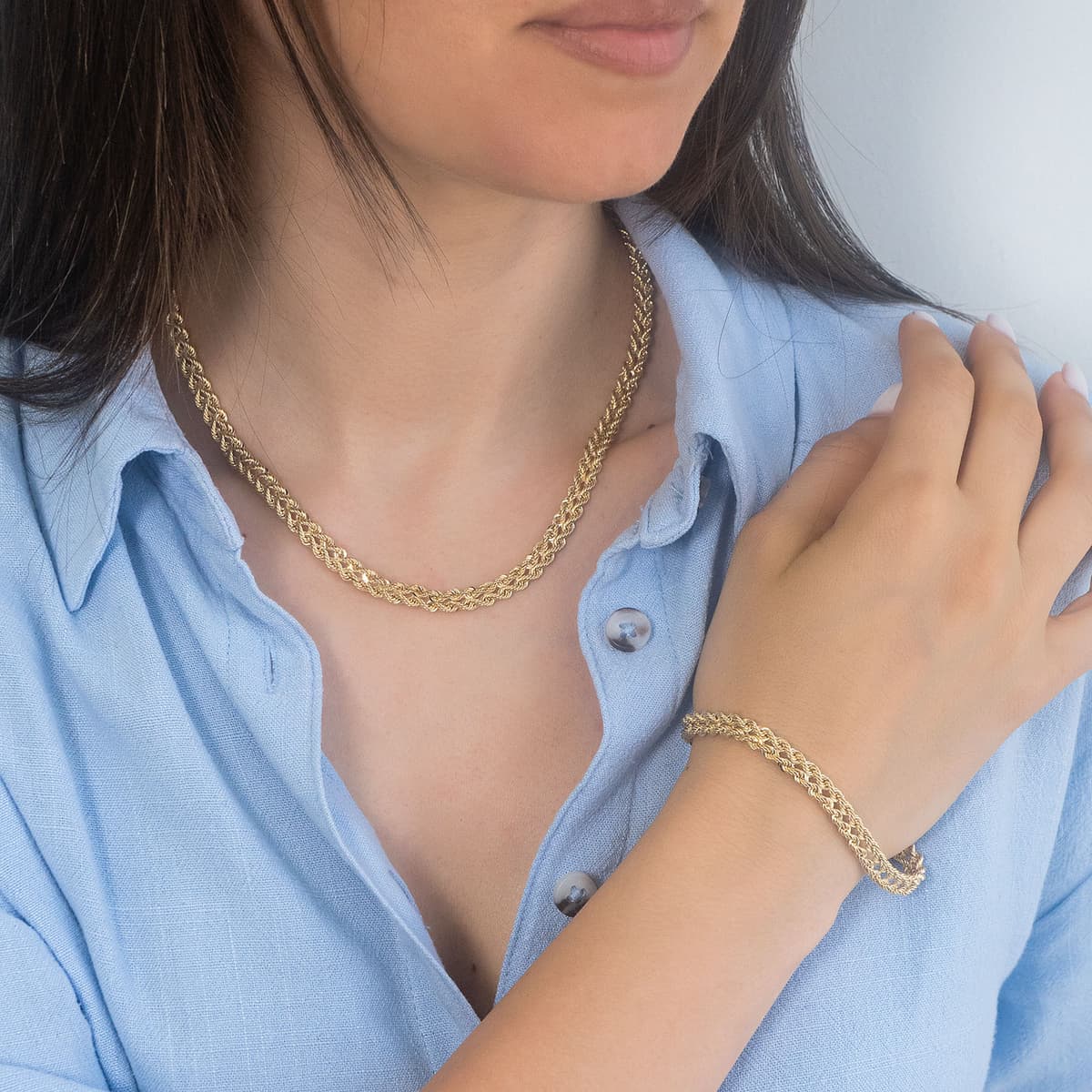 Women's Necklaces Gofas Gold