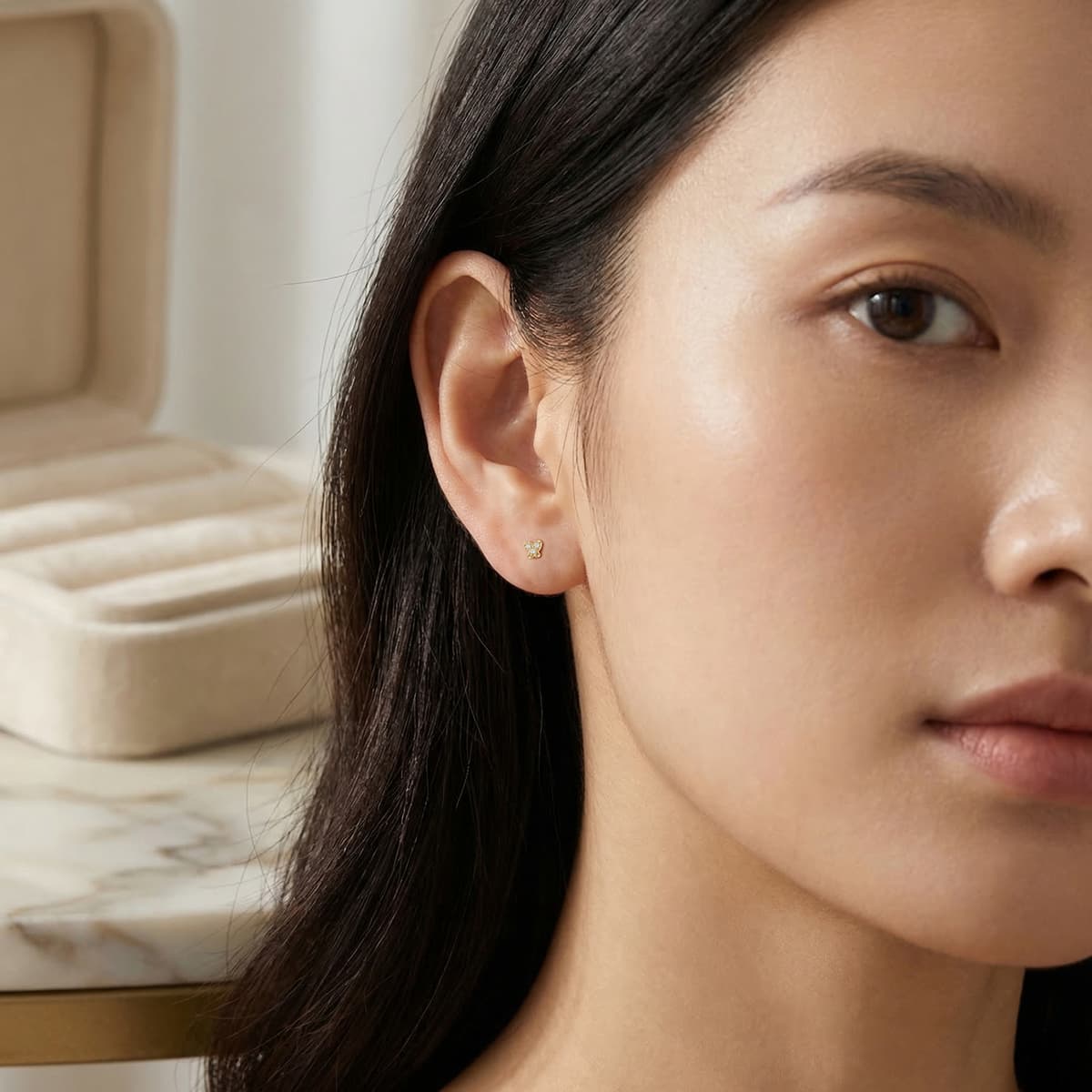 Women's Earrings Gofas Gold