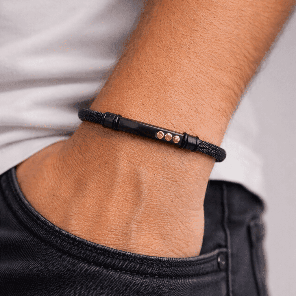 Men's Bracelets Borsari Silver